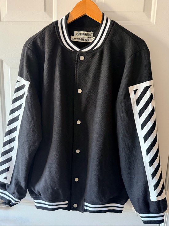 Off-White Other - Limited Edition Virgil Abloh Off-White Varsity Jacket